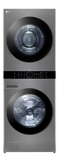 [LG] 트롬 오브제컬렉션 워시타워 세탁기 23kg + 건조기 20kg (모던 스테인리스)