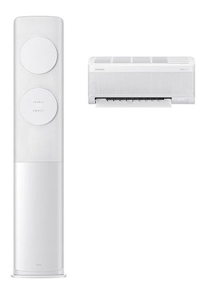 [삼성] 비스포크 AI 2in1 에어컨 17평형+6평형 (메탈 화이트)